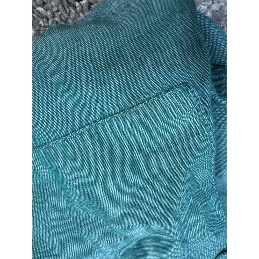 Girl Scouts Dress Uniform Girls XS Green Excellent Vintage Cotton Button Front - Picture 11 of 13